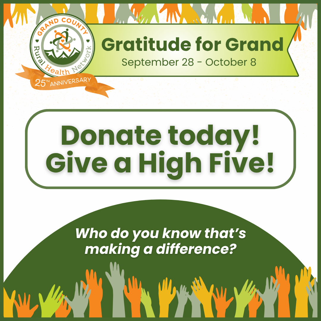 High Fives Image for website Gratitude for Grand Fundraiser - Give a High Five and Donate Today!